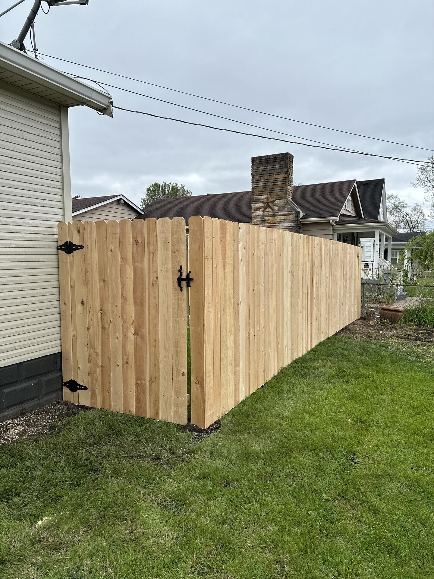 Wood Privacy Fence