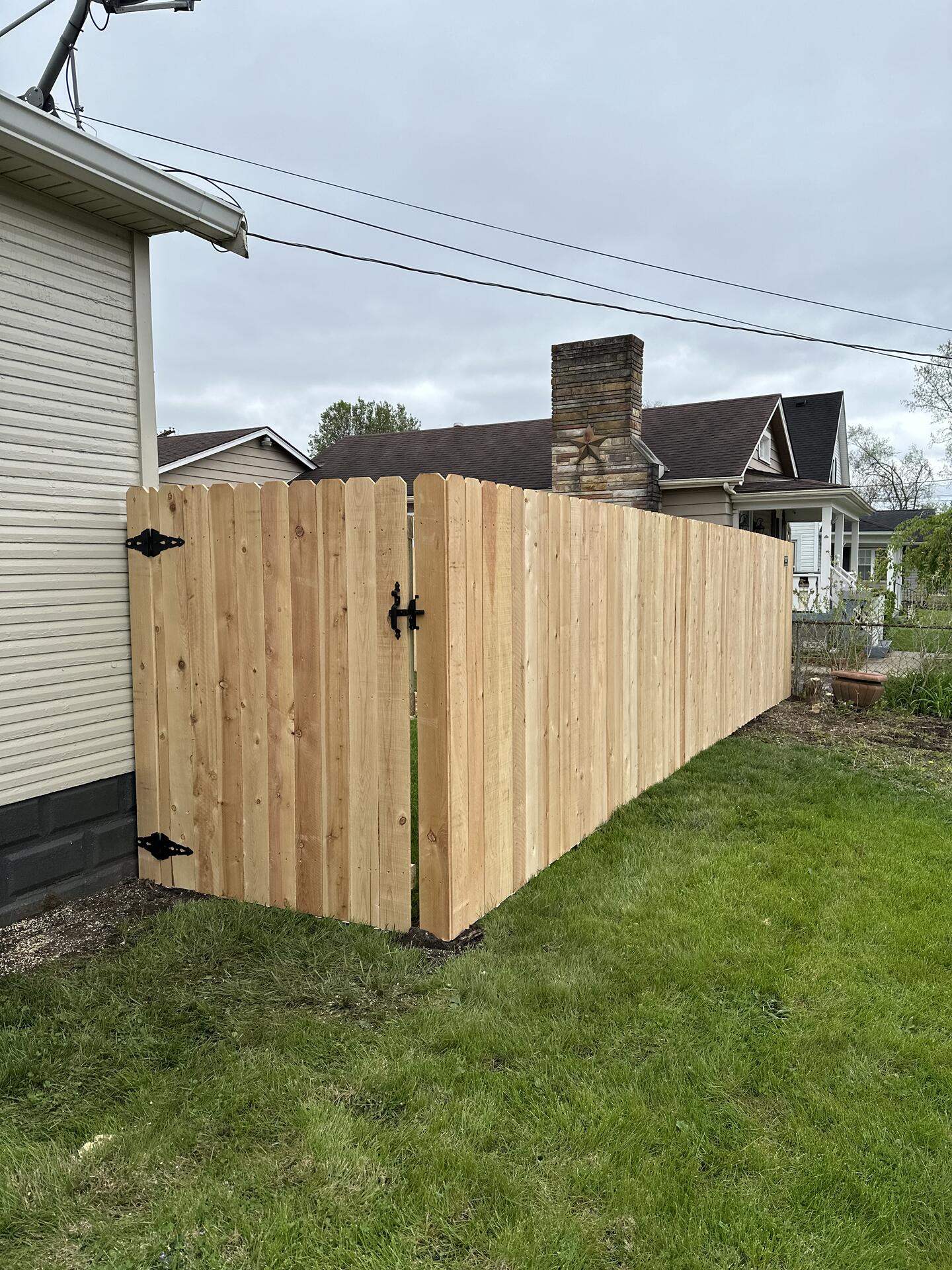 Wood Privacy Fence